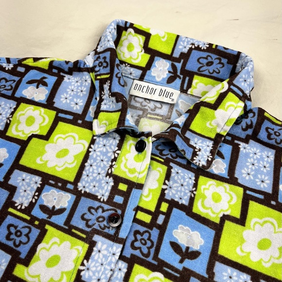 90s Anchor Blue Top - Picture 4 of 4